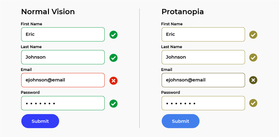 Correct Input Fields for Accessibility 